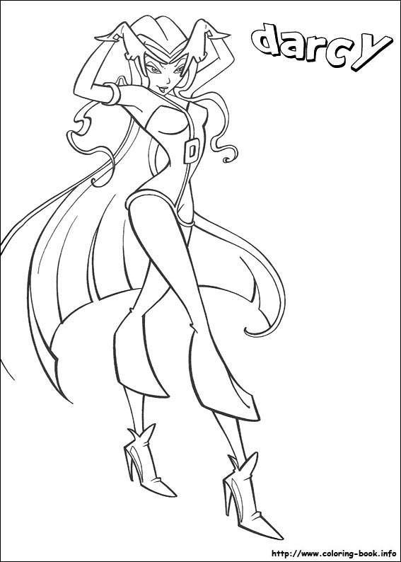 Winx Club coloring picture